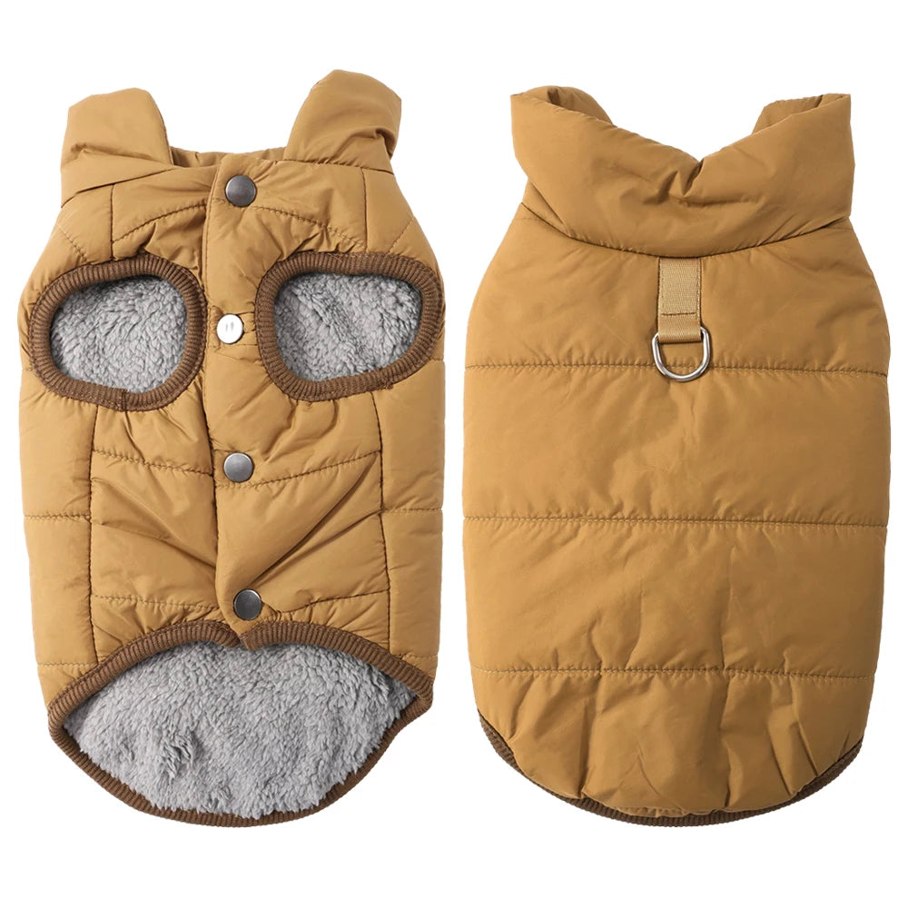 Wasserdichter Wintermantel für Hunde - winddicht & bequem