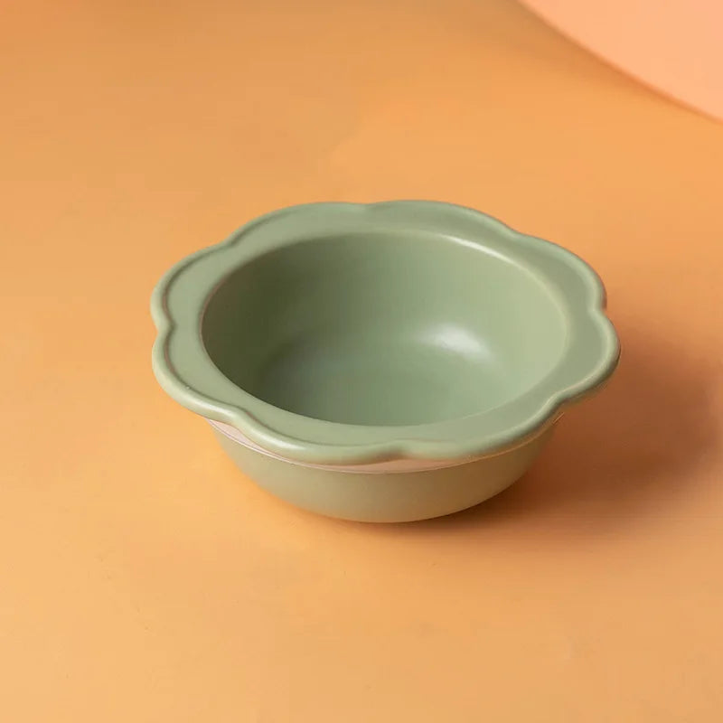 Keramik-Napf 3-in-1 vereint Futternapf, Wassernapf & Snackschale