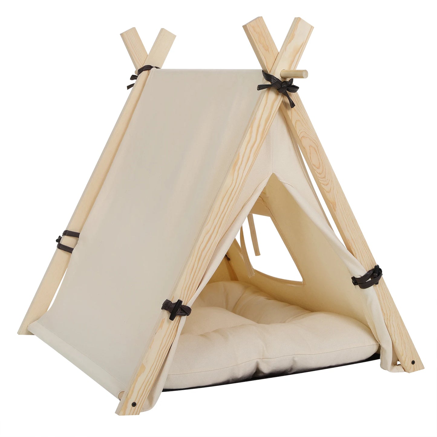 Gemütliches Tipi Zelt für kleine Hunde