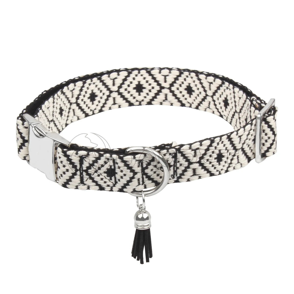 Boho Hundehalsband - Handgewebt & Verstellbar